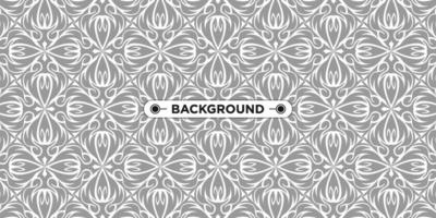 seamless pattern gray background with a unique abstract ethnic texture vector