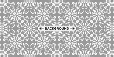 seamless pattern gray background with a unique abstract ethnic texture vector