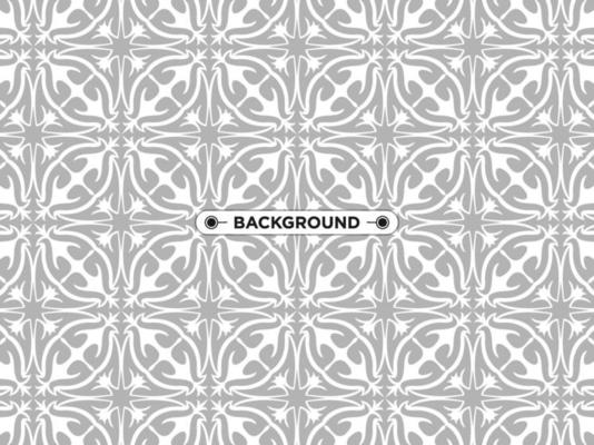 gray ethnic mandala seamless pattern background
