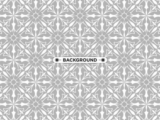 gray ethnic mandala seamless pattern background