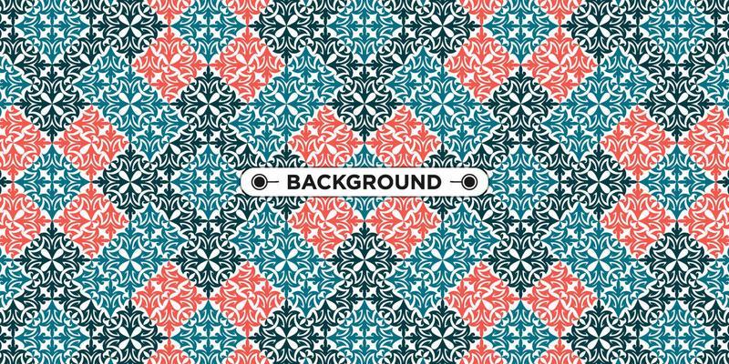 colorful geometric ethnic seamless pattern background