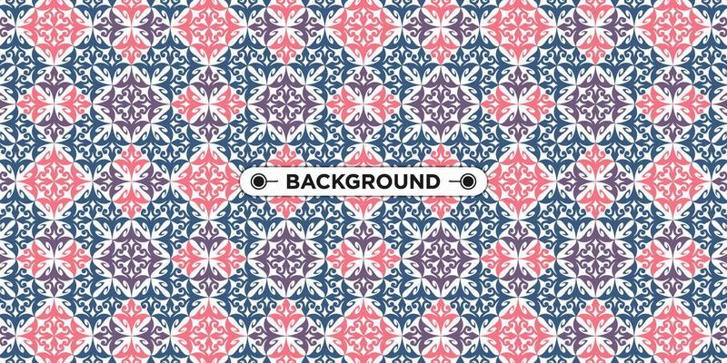 colorful geometric ethnic seamless pattern background