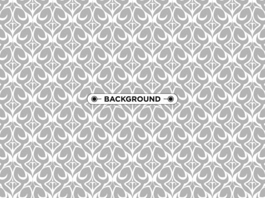 gray ethnic abstract background seamless elegant pattern