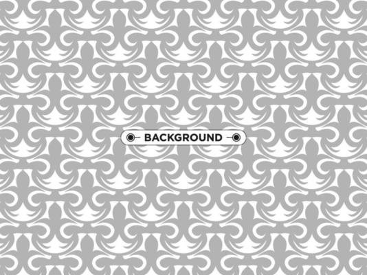 nice ethnic gray seamless pattern