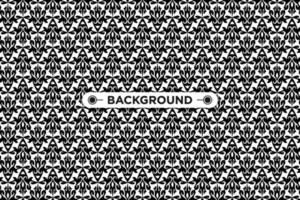 background black seamless pattern with unique ethnic texture vector