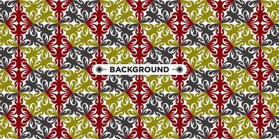 Unique colorful ethnic seamless pattern background vector