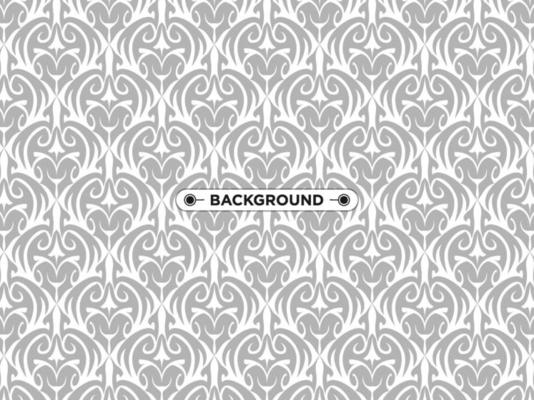 gray ethnic abstract background seamless elegant pattern