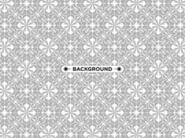 gray ethnic mandala seamless pattern background vector