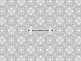 gray ethnic mandala seamless pattern background vector