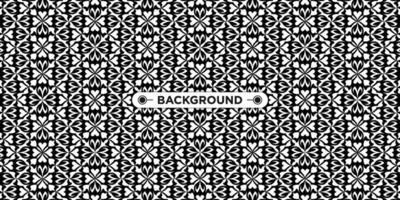 background pattern seamless ethnic geometric black and white vector