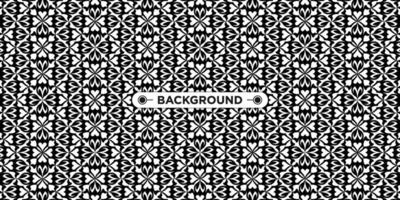 background pattern seamless ethnic geometric black and white vector