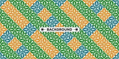 colorful geometric ethnic seamless pattern background vector