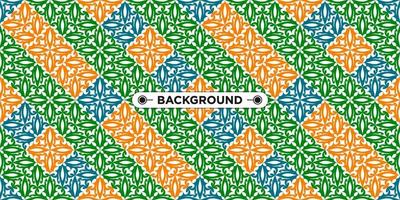 colorful geometric ethnic seamless pattern background vector