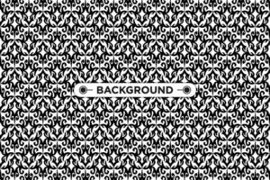 background black seamless pattern with unique ethnic texture vector