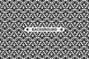 background black seamless pattern with unique ethnic texture vector