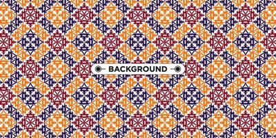colorful geometric ethnic seamless pattern background vector