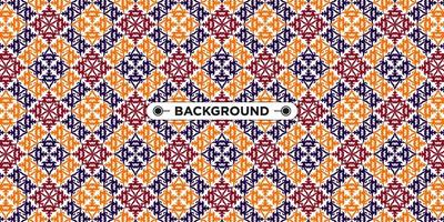 colorful geometric ethnic seamless pattern background vector