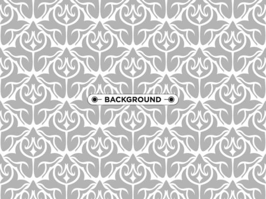gray ethnic abstract background seamless elegant pattern