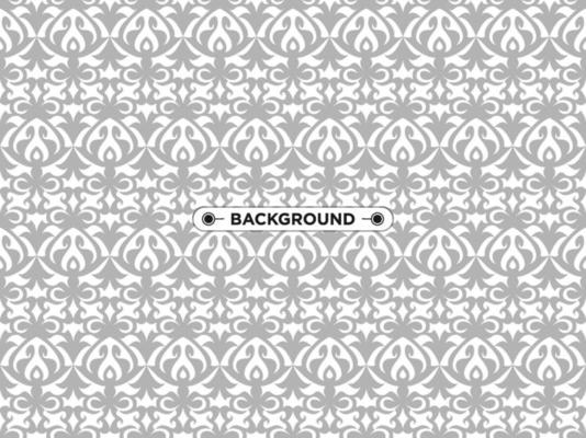 nice ethnic gray seamless pattern