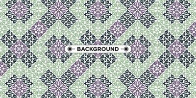 colorful geometric ethnic seamless pattern background vector
