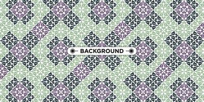 colorful geometric ethnic seamless pattern background vector