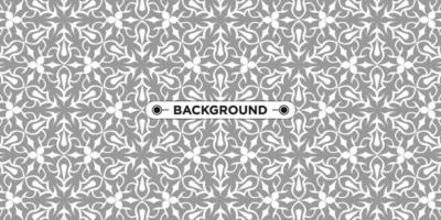 seamless pattern gray background with a unique abstract ethnic texture vector