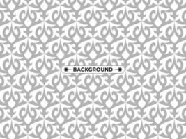 nice ethnic gray seamless pattern vector