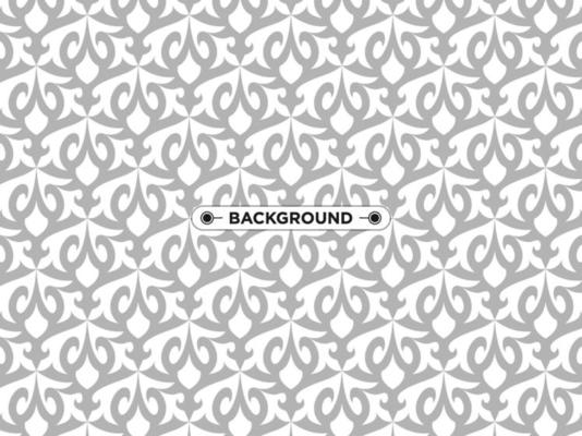 nice ethnic gray seamless pattern