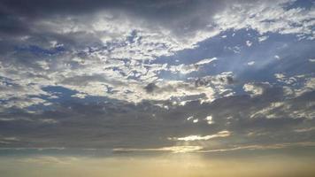 Dark Cloud in Sky in village photo