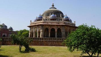 Tomb of Isa Khan tomb known for its sunken garden was built for a noble in the Humayun's Tomb complex. photo