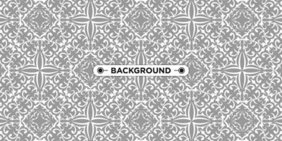 seamless pattern gray background with a unique abstract ethnic texture vector