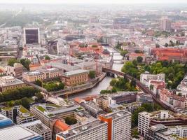 HDR Berlin aerial view photo