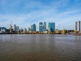 HDR Canary Wharf in London photo