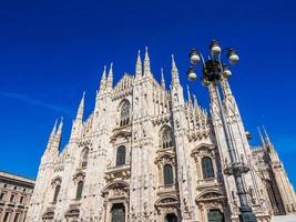 HDR Duomo di Milano Milan Cathedral photo