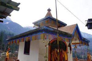 A Hindu temple image in mountain