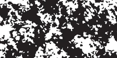 Horizontal banner with grunge texture. Black and white. Comouflage pattern. For cover design. Vector illustration.