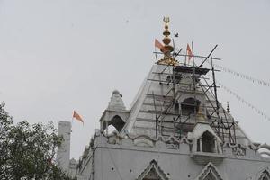 shiv mandir at delhi's chandni chowk photo