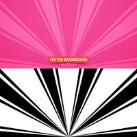 Simple background. Spotlight beams pattern over pink background. Vector illustration