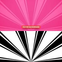 Simple background. Spotlight beams pattern over pink background. Vector illustration