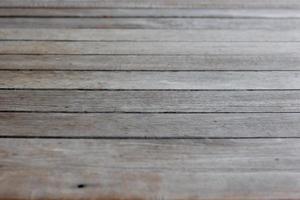 Close up plank wood table floor with natural pattern texture. Empty wooden board background. DOF blur photo