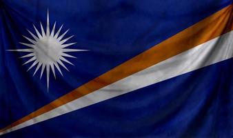 Marshall Islands flag wave design photo