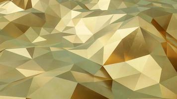 Abstract plexus golden geometric shapes texture and background.,3d model and illustration. photo