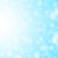 Abstract blur bokeh effect blue background. vector