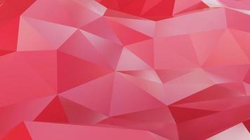 Abstract plexus red geometric shapes texture and background.,3d model and illustration. photo