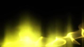 Golden abstract background. motion aurora pattern video