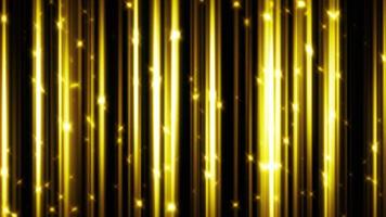 Golden abstract background. Motion texture pattern video