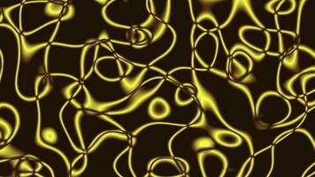 Golden abstract background. Motion texture pattern video