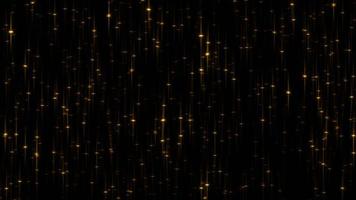 Golden abstract background. Motion texture pattern video