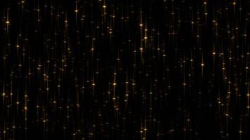 Golden abstract background. Motion texture pattern video