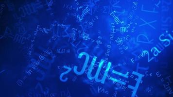 blauwe tekst van natuurkunde formule verwant woord